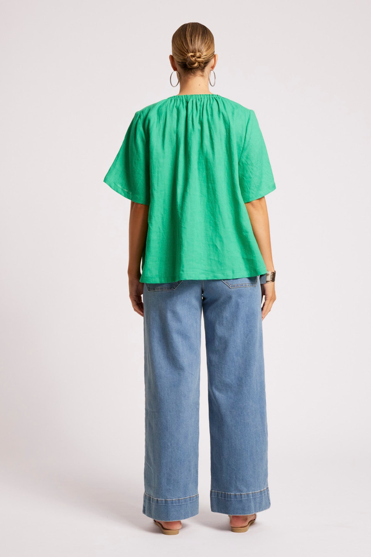 Cove Relaxed Top - Jade