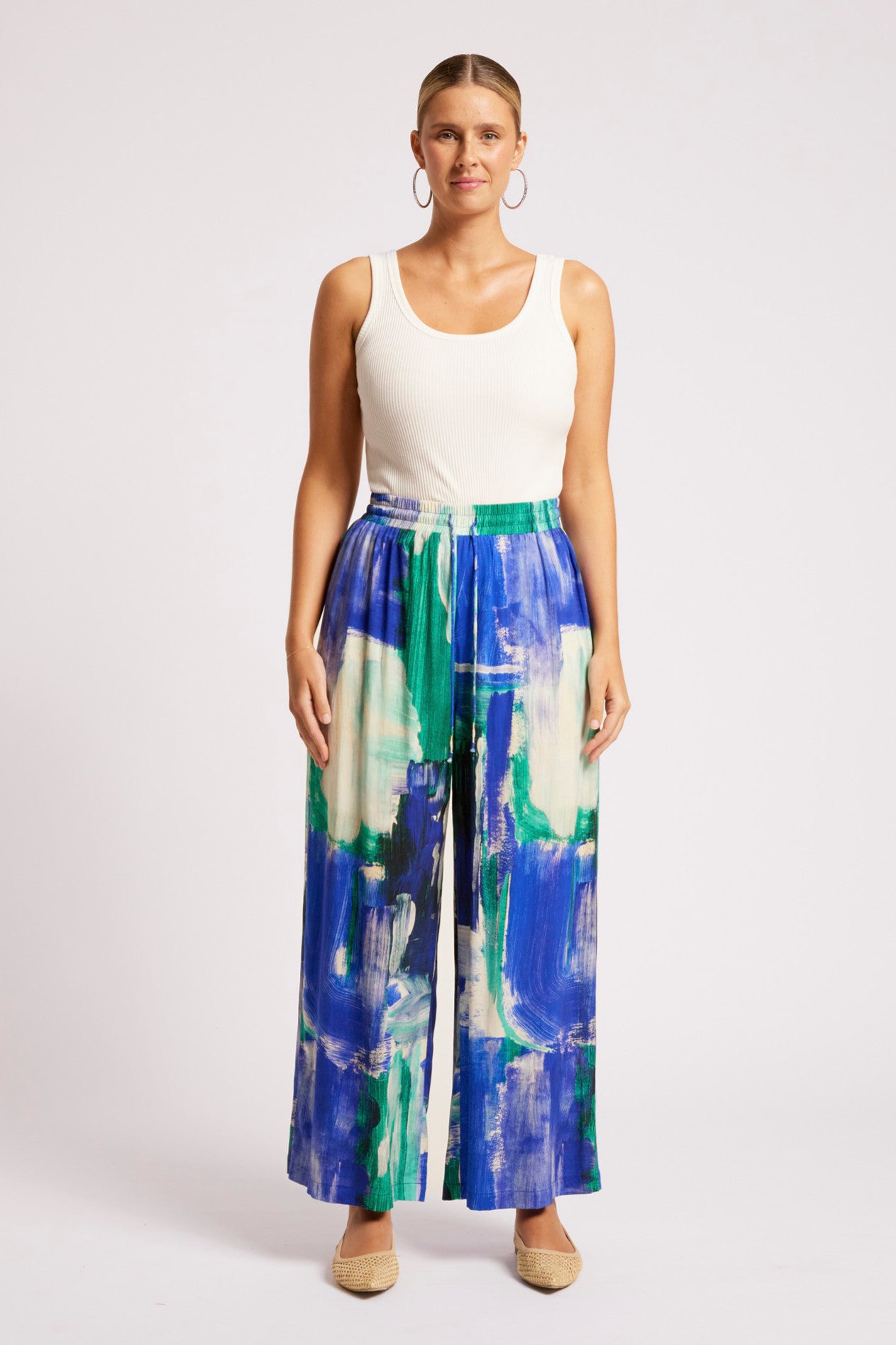 Palmera Pant - Seafoam