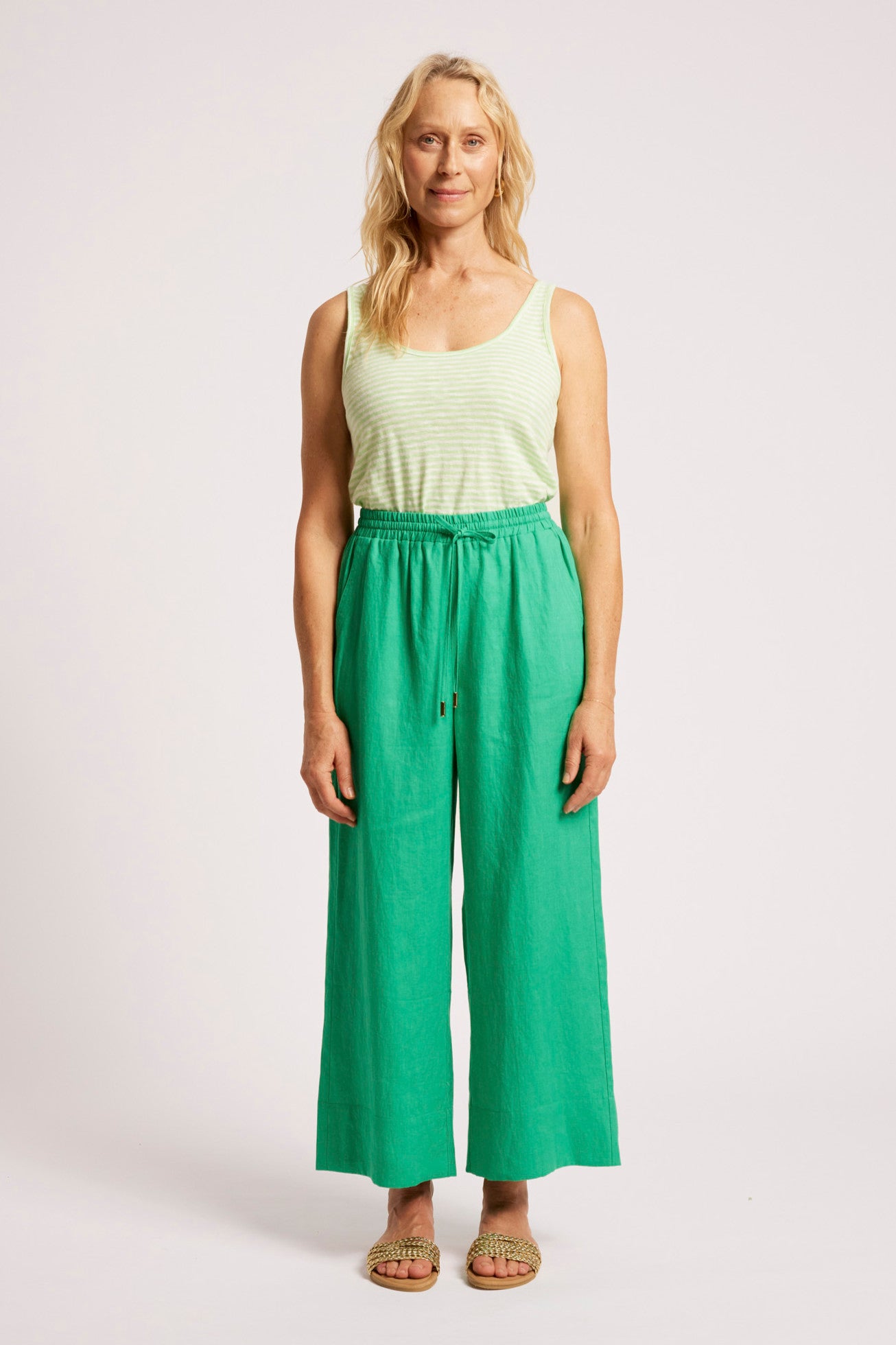 Cove Relaxed Pant - Jade
