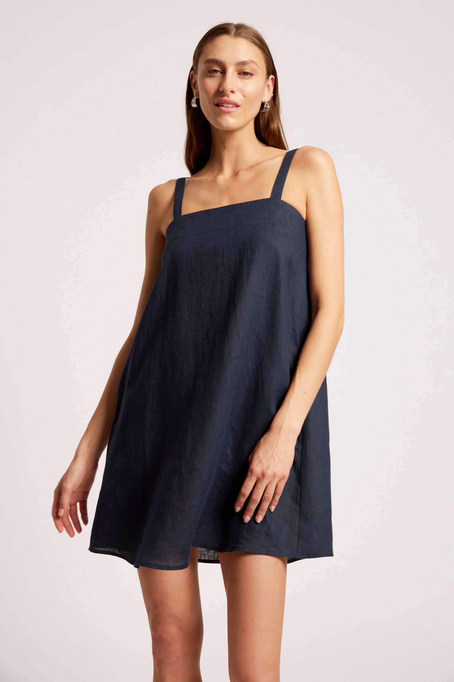 Cove Tank Dress - Indigo