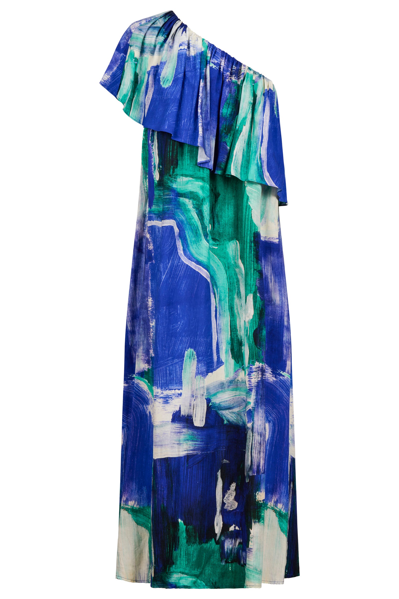 Palmera Off Shoulder Dress  - Seafoam