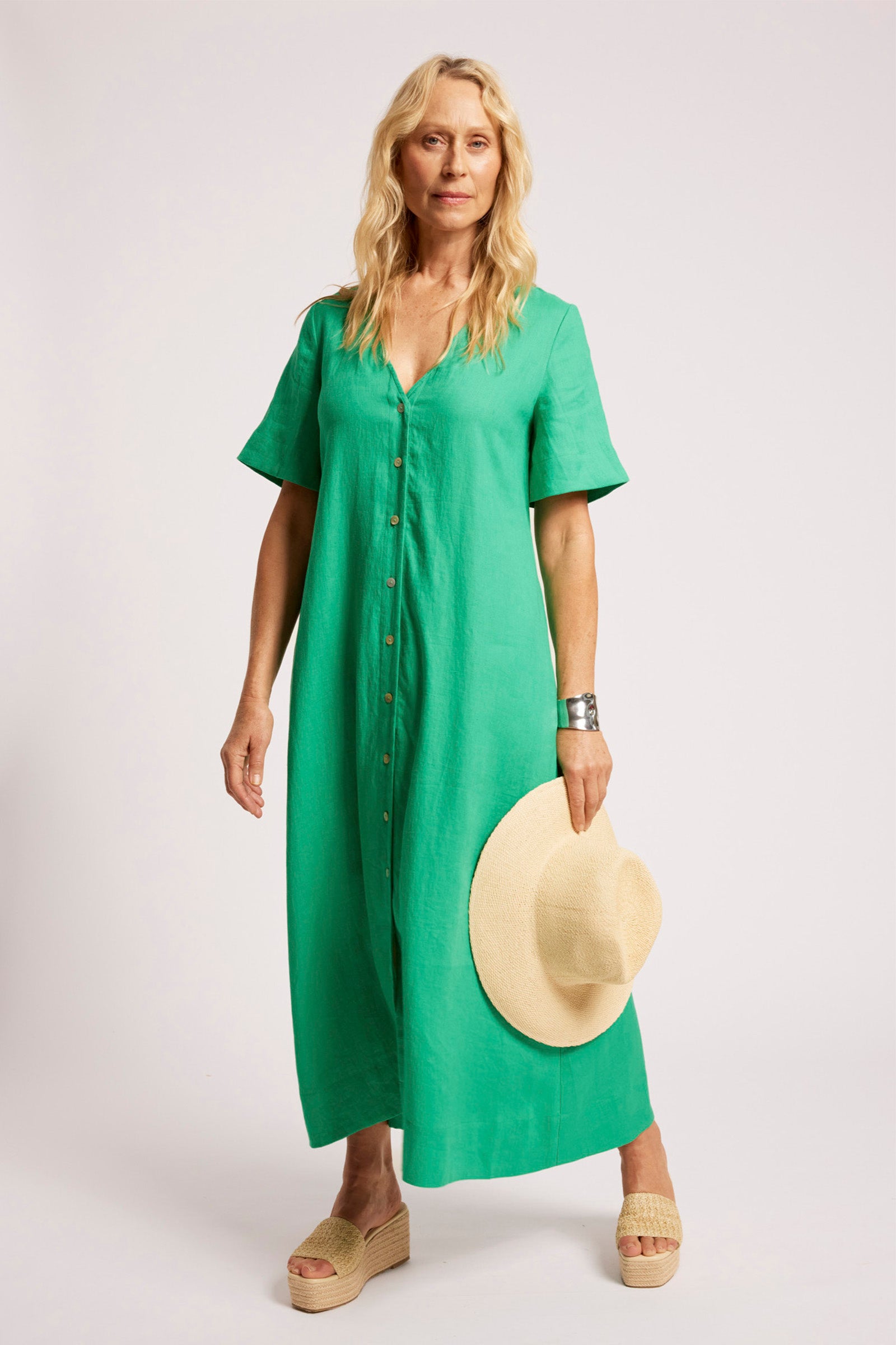 Cove Maxi Dress - Jade