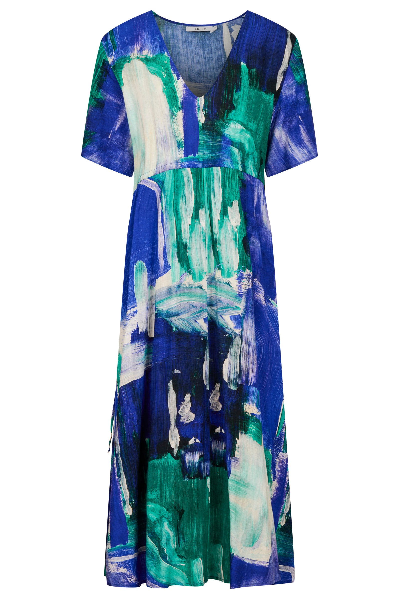Palmera Tie Maxi Dress - Seafoam