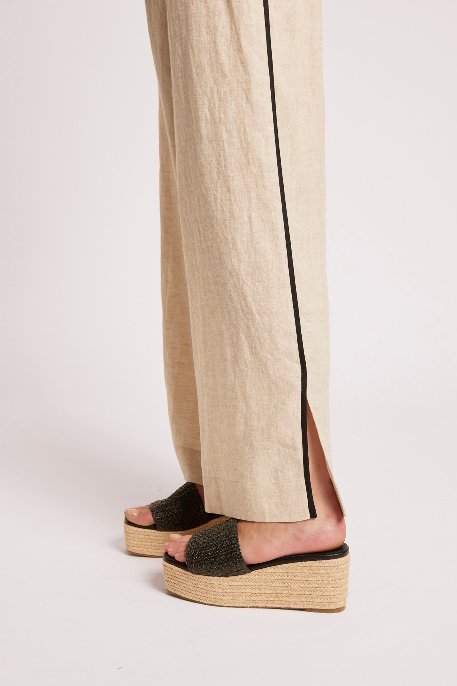 Maris Splice Pant - Tusk / Black