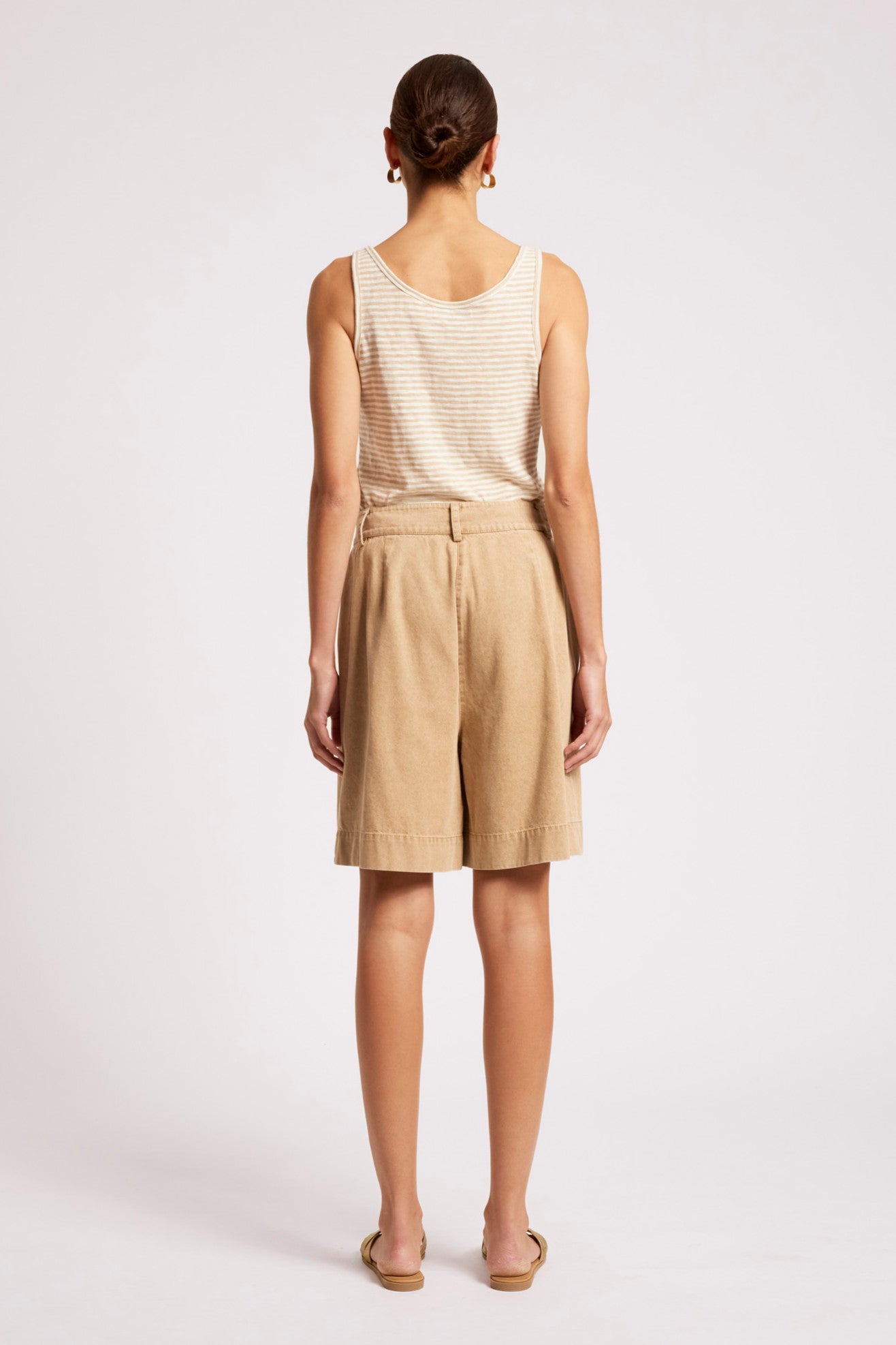 Dusk Denim Short - Dune