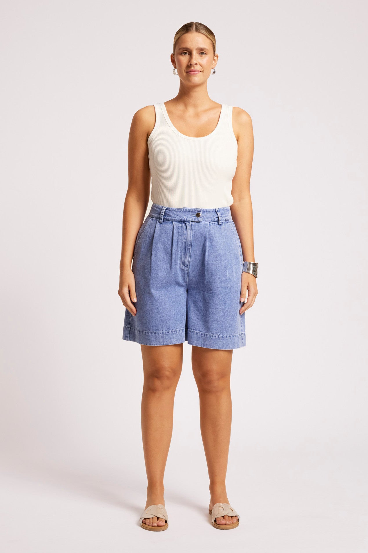 Dusk Denim Short - Denim