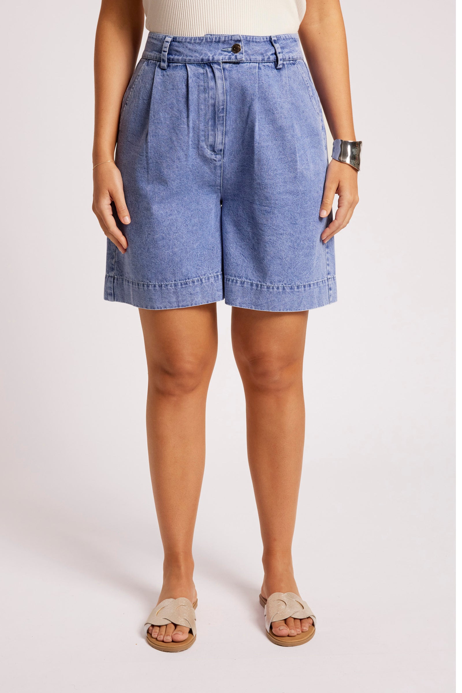 Dusk Denim Short - Denim