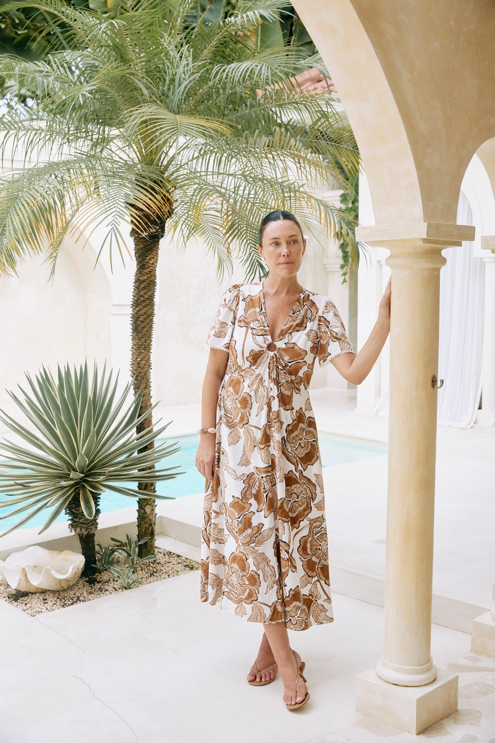 Gaia Maxi Dress - Dune