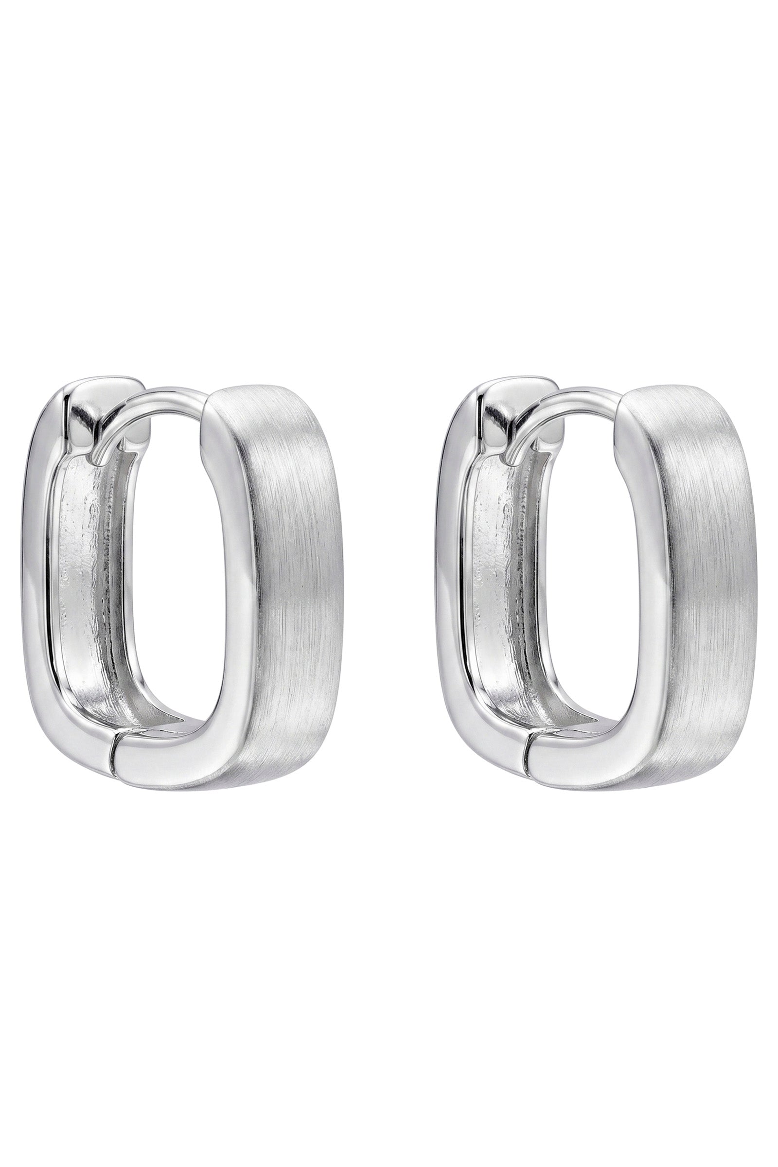 Eden Cube Earring - Silver