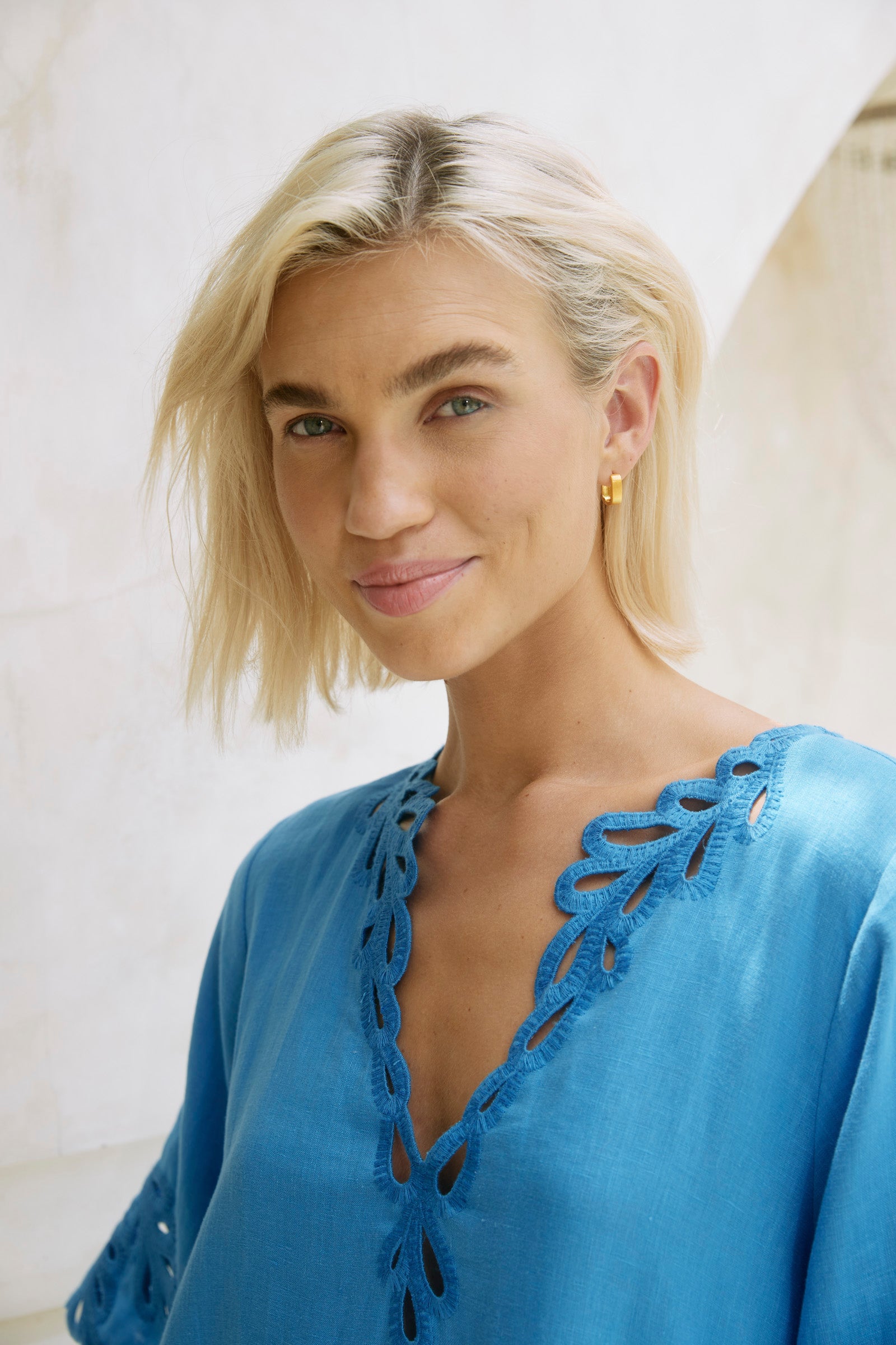 Eden Cube Earring - Gold