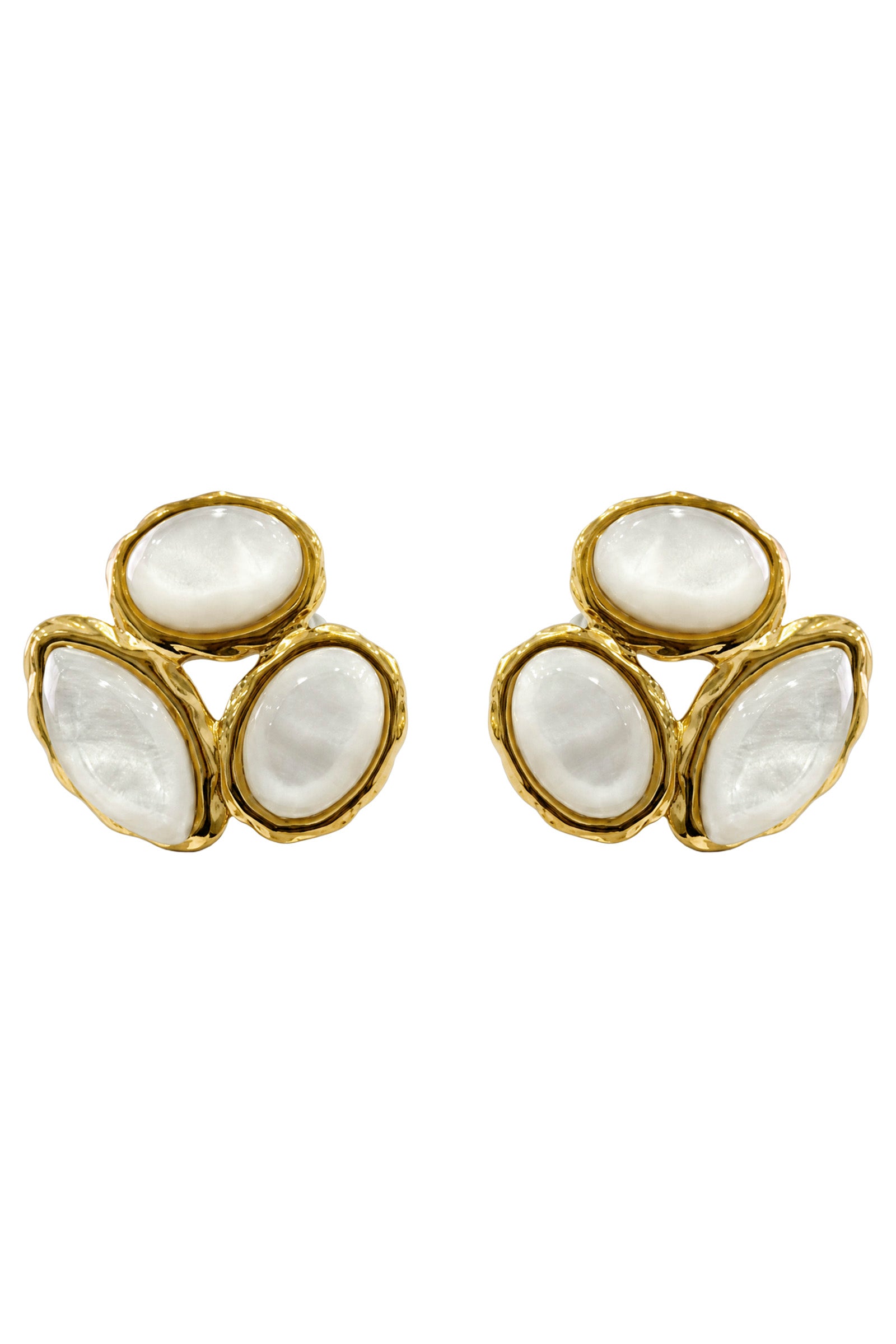 Drift Earring - Gold / Shell