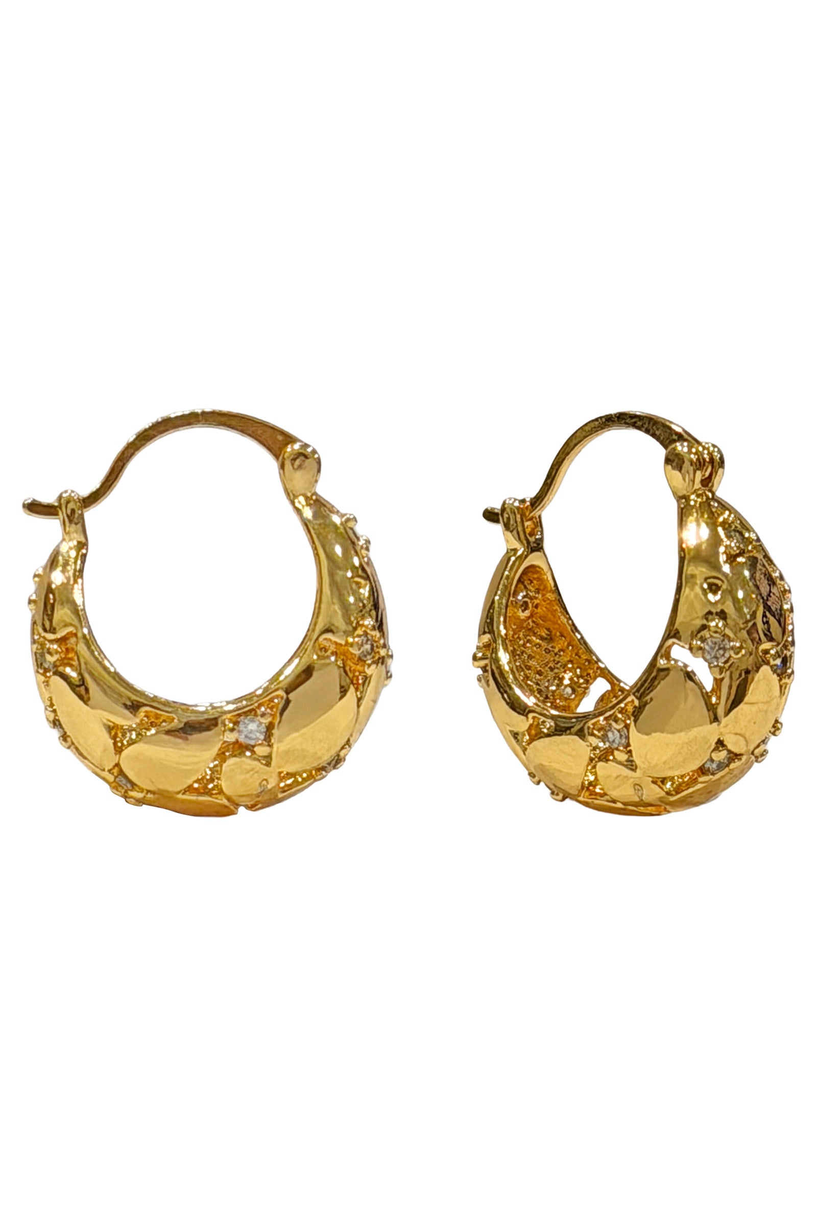 Solara Earring - Gold Filagree