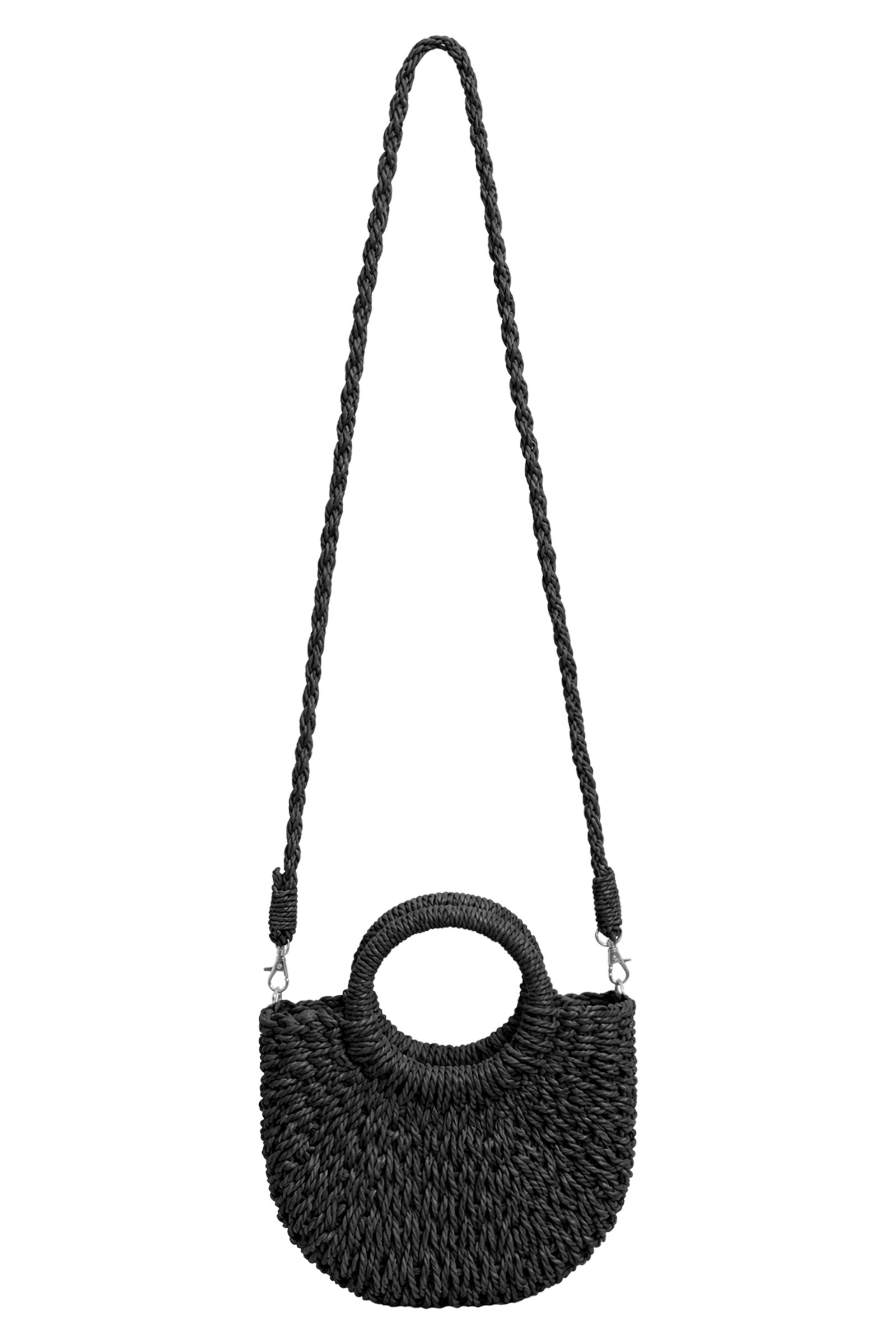 Dusk Mini Tote Bag - Black