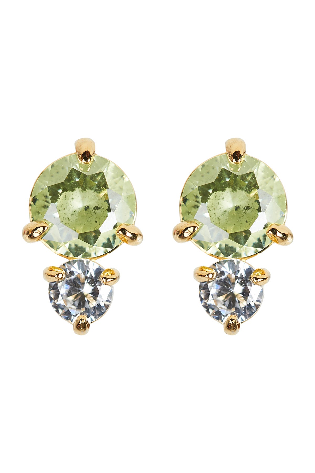 Instinctive Earring - Peridot - eb&ive Earring