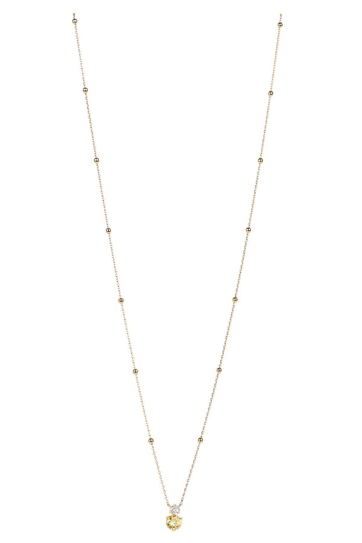 Instinctive Necklace - Citrine - eb&ive Necklace